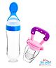 THE LITTLE LOOKERS Infant Squeezy Silicone Food Feeder & Fruit Pacifier (Pack of 2)