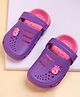Barbie Clogs with Back Strap and Applique - Pink