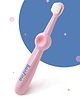 Bonfino Nano Bristles Toothbrush Free Size - Pink| Feather Soft Bristles| Easy Grip Anti-slip Handle| for 6+ months Boys & Girls| Ideal Brush Head Size