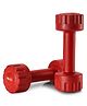 Reach PVC Pair of Dumbbell 5 kg Each - Red