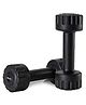Reach PVC Pair of Dumbbell 5 kg Each - Black