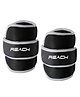 Reach Premium Adjustable Ankle Cuff & Wrist Weights Grey - 1.5 Kg