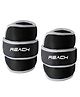 Reach Premium Adjustable Ankle Cuff & Wrist Weights Grey - 2 Kg