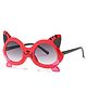 SYGA Cat Design UV Protection Polarized Sunglasses - Red