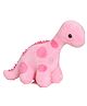 Beewee Dinosaur Plush Stuffed Animal Soft Toy Pink - Length 33 Cm
