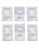 BeeWee Unicorn Pencil Pouch Stationery Organiser Pack of 12 - White