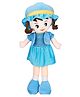 Beewee Plush Cute Super Soft Toy Huggable Winky Doll Blue - Height 60 cm