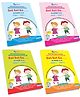 Tiny Tots Get Set Go Preschool Learning Junior KG Term wise Education Books Set of 4  English