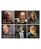 Great Scientists of the World: Einstein, Galileo, Newton, CV Raman, Marie Curie and Darwin Set of 6 books- English
