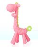 Bembika Giraffe Shape Baby Teether Toys - Pink