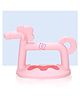 Bembika Pony Shape Baby Teether Toy - Pink