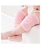 Bembika Baby Kneepad Breathable Smiley Face Baby Knee Pads for Crawling Baby Knee Protector - Pink