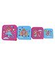 Smily Kiddos 4 in 1 Lunch Box Mermaid Themed Set Of 4 - Multicolor