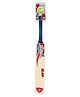 Elan Willow Junior Cricket Bat with Tennis Ball Harrow Size - Blue
