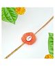 Mi Dulce An'ya Rakhi Medium Tassel Circle- Orange