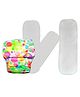 Kindermum Polka Hues Nano Pro AIO Cloth Diaper with Organic Inserts and Power Booster- Multicolor