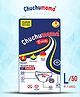 Chuchumama Large Size Baby Diaper Pants With Bubble Bed Technology For Comfort- 50 Pieces