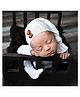 MOMISY Stretchable Photoshoot Props Bodysuit & Cap - White