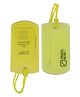 Travel Blue Jelly I.D. Tags Pack of 2 - Green