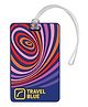Travel Blue Waves ID Tag-Multicolour
