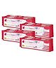 Everteen XL Sanitary Napkin Pads with Neem and Safflower Cottony Soft Top Layer   4 Packs 20 Pads Each