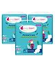 everteen Period Care XXL Dry 40 Sanitary Pads 320mm with Double Flaps enriched with Neem and Safflower - 3 Packs (40 Pads Each)