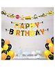 Untumble Construction Theme Birthday Letter Bunting Kit - Multicolour