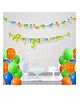 Untumble Dinosaur Birthday Letter Bunting Kit - Multicolour
