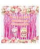 Untumble Baby Girl Welcome Home Foil Decor Kit - Pink