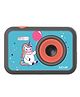 SJCAM FunCam 2 Inches LCD HD Digital Action Camera with inbuilt Games Unicorn Print - Cyan Green