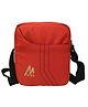 Mike Bags Solid Messenger Bag - Red