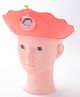 Babyhug Silicone Shower Cap Cartoon Print - Red