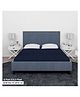 Sassoon Elastic Strap King Size Waterproof Mattress Cover - Blue