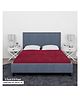 Sassoon Elastic Strap Queen Size Waterproof Mattress Cover - Maroon