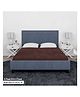 Sassoon Elastic Strap Double Size Waterproof Mattress Cover - Brown