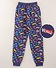 Fido Full Length Jogger Fit Lounge Pant Printed - Blue