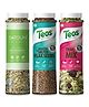 Teos Roasted Flax Seeds Combo with Mix Seeds Mukhwas Trail Mix Pack of 3- 375 gm