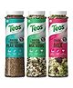 Teos Roasted Flax Seeds Combo with Mix Seeds Mukhwas Trail Mix Pack of 3- 390 gm
