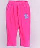 Hrit 100% Cotton Girl Power Placement Printed Pajama - Pink