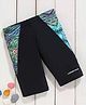 Lobster 80% Polyamide 20% Spandex Swimming Trunk Placement Print- Black
