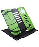 Asera Hulk Metal Adjustable Portable Reading Book Shelf - Black