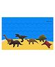 Vinmot Dinosaur Shape Eraser Set Pack of 2 - Multicolor