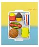 Vinmot Fast Food Eraser Set Pack of 2 - Multicolor