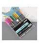 Vinmot Neon Gel and Glitter Color Pens Set Pack of 12 - Multicolor