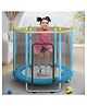 StarAndDAisy Trampoline with Safety Enclosure Net - Blue