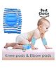 Babymoon Padded Kids Knee Elbow Protection Pads - Blue