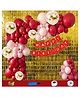 Shopperskart Happy Birthday Balloon Combo Red - Pack Of 117