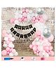 Shopperskart Happy Birthday Balloon Combo Pink - Pack Of 114