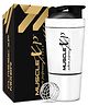 MuscleXP Classic XP Mixer Stainless Steel Shaker Blender with Storage White - 791 ml