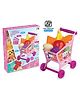 Disney Princess Shopping Cart Breakfast Set of 22 Pieces - Multicolour